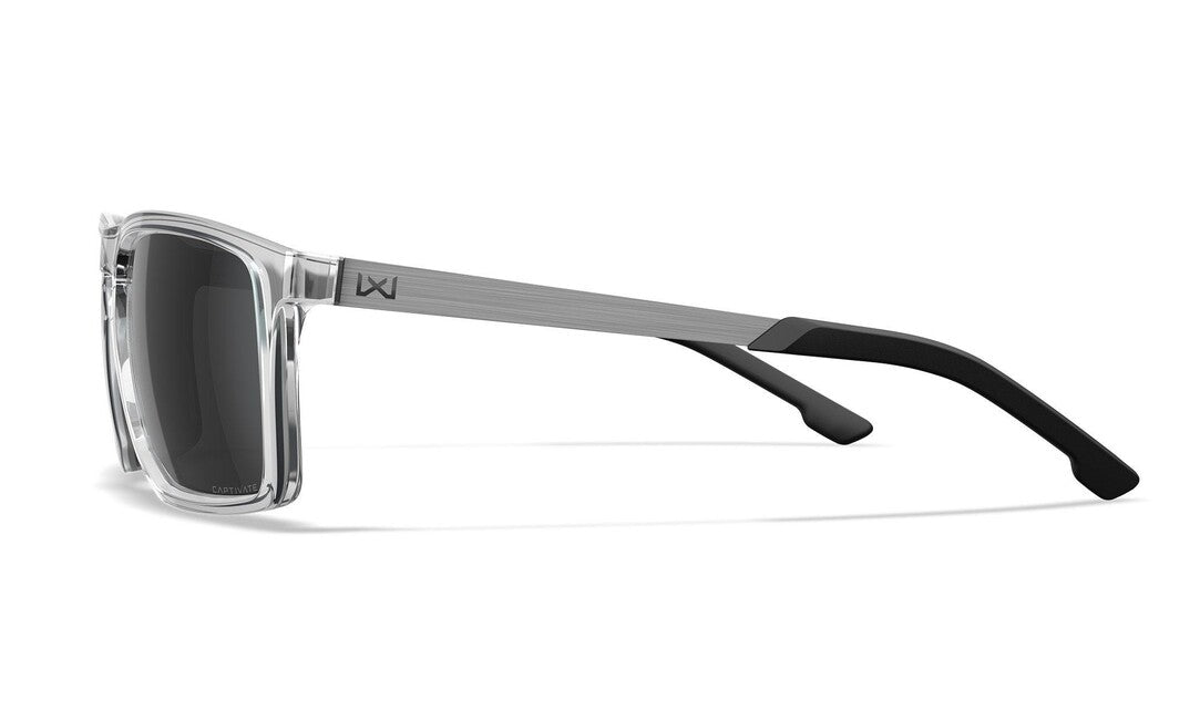 Wiley X Axe Γυαλιά Ηλίου, Captivate Grey/Gloss Crystal Clear