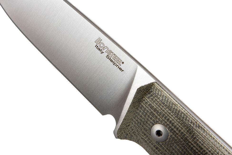 Lionsteel B35 CVG Μαχαίρι Bushcraft με Σταθερή Λάμα από Χάλυβα Sleipner