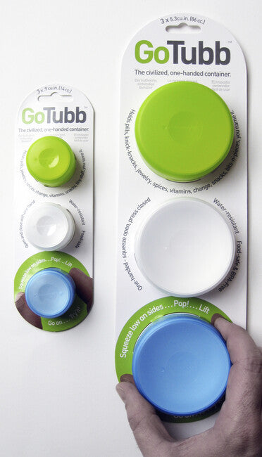 Humangear GoTubb Set κουτιά αποθήκευσης πολύχρωμα, S