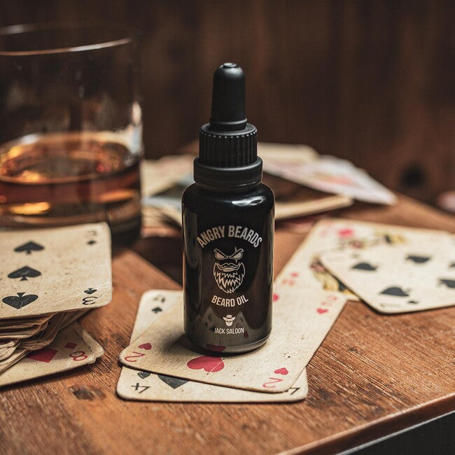 ANGRY BEARDS Christopher The Traveller έλαιο για γένια και μουστάκι 30 ml
