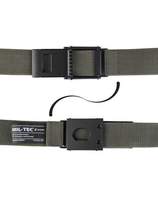 Mil-Tec Defense Flex Ζώνη 40mm, λαδί