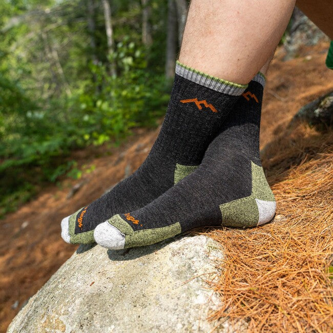Darn Tough Hiker Micro Crew Κάλτσες Μεσαίου Βάρους με Μαξιλάρι, Λαιμ