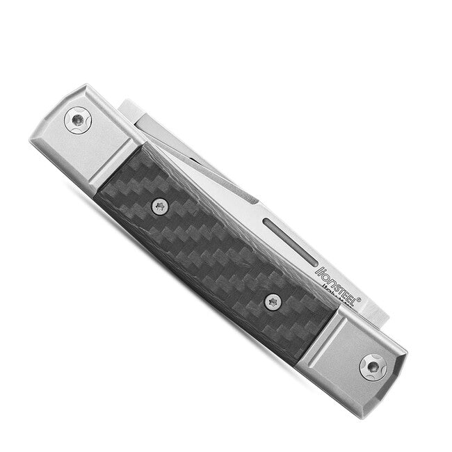 Lionsteel BestMAN BM13 CF μαχαίρι με διπλή λάμα από χάλυβα M390