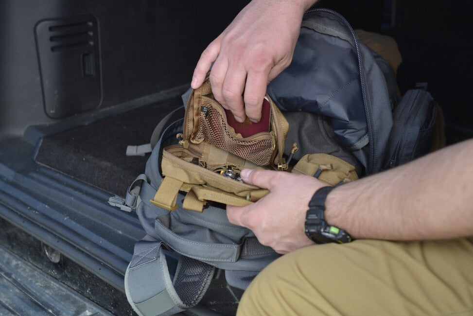 Helikon-Tex Προσαρμογέας Molle 3 Cordura, Σκούρο Γκρι