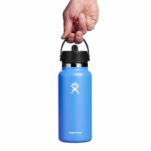 Hydro Flask Wide Flex Straw Cap Θερμικό Μπουκάλι Ευρύ 32 OZ 946 ml με Καπάκι Καλάμι, Cascade