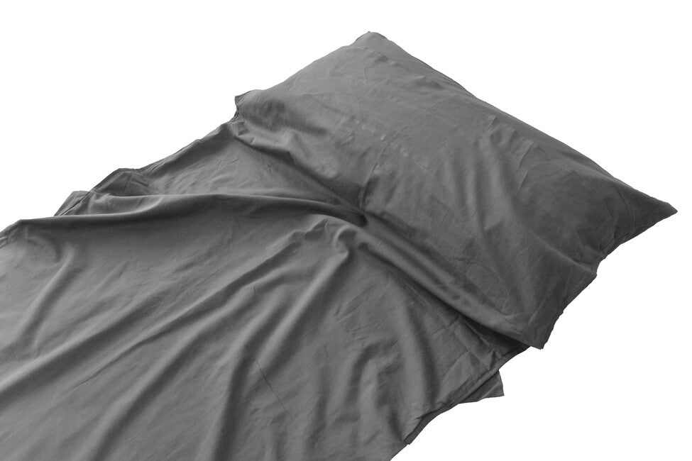 Origin Outdoors Υπόστρωμα Poly-Cotton για Υπνόσακο Ορθογώνιο, Ανθρακί