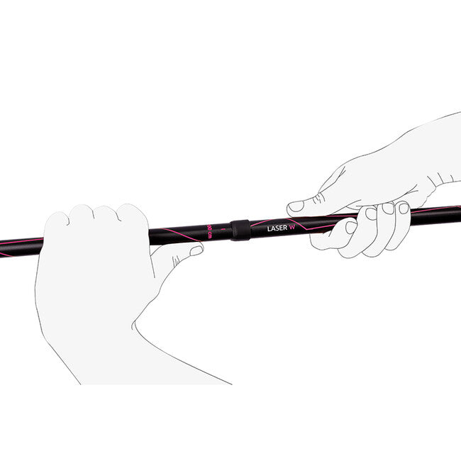 CAMP Laser W Τrekking Μπαστούνια 58 - 125 cm