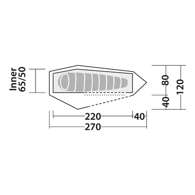 Robens Arrow Head Σκηνή για 1 Άτομο