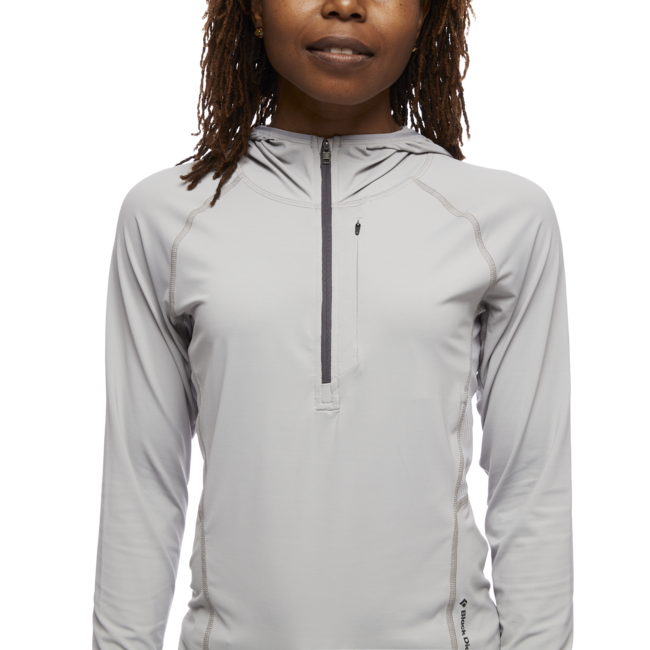 Black Diamond Alpenglow Pro φούτερ γυναικείο, pewter