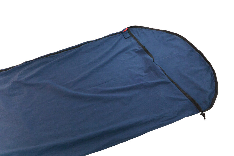 Origin Outdoors Βαμβακερή Εσωτερική Επένδυση Υπνόσακου Σχήματος Μούμιας, Μπλε Βασιλικό