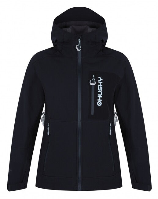 HUSKY Samai Μπουφάν Softshell Γυναικείο, Μαύρο