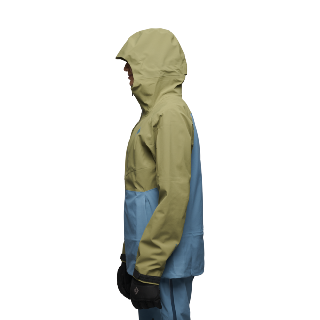 Black Diamond Recon Stretch Ski Shell Μπουφάν Σκι Γυναικείο, crag green-creek blue