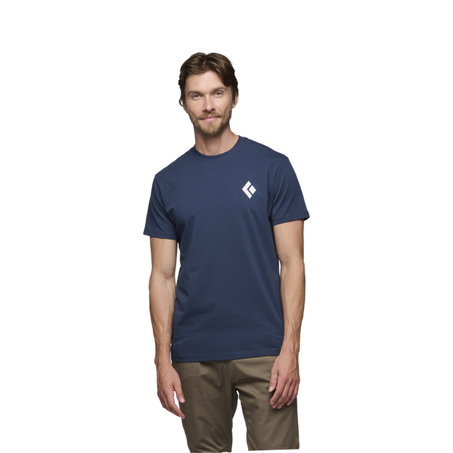 Black Diamond Equipment For Alpinist μπλουζάκι ανδρικό με κοντό μανίκι, indigo