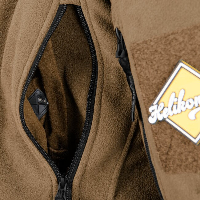 Helikon-Tex Liberty Heavy Φλις Μπουφάν, Μαύρο, 390g/m2