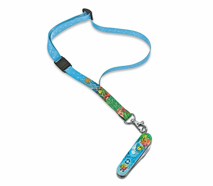 Victorinox My First Animal Edition πολυλειτουργικό μαχαίρι για παιδιά, μοτίβο δελφινιού, 9 λειτουργίες