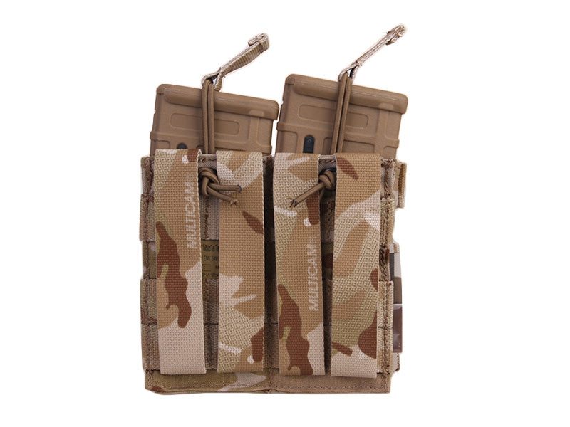 Emersongear Διπλή Αρθρωτή Ανοιχτή Θήκη Περιοδικών 5.56, Multicam Arid