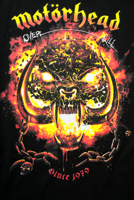 Brandit Motörhead αμάνικο μπλουζάκι Overkill, μαύρο