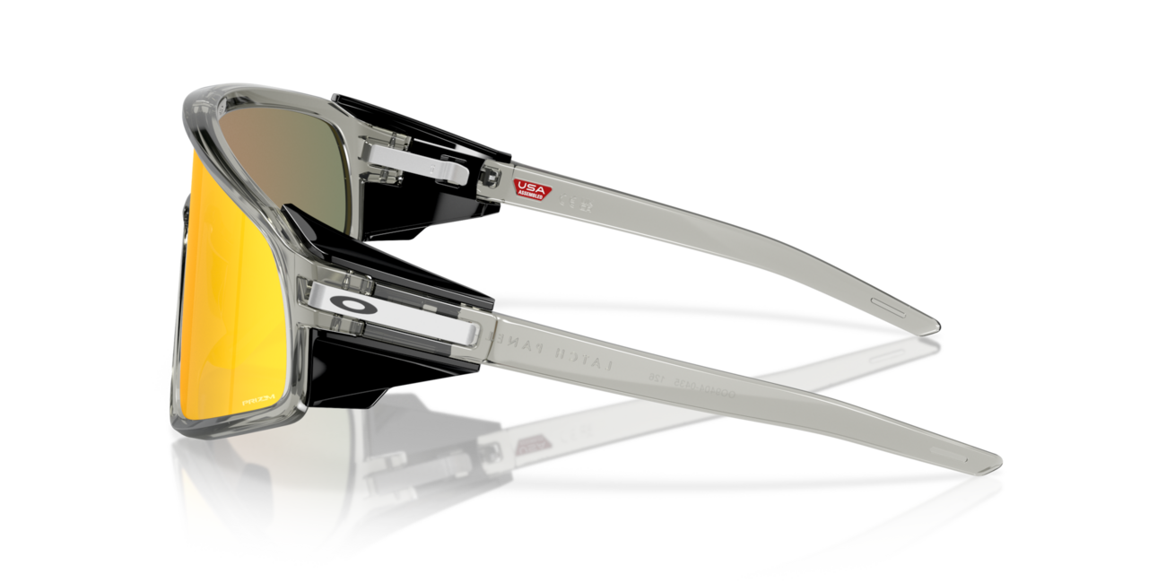 Oakley LATCH PANEL Γυαλιά Ηλίου με σκελετό Grey Ink και φακούς Prizm Ruby, 35