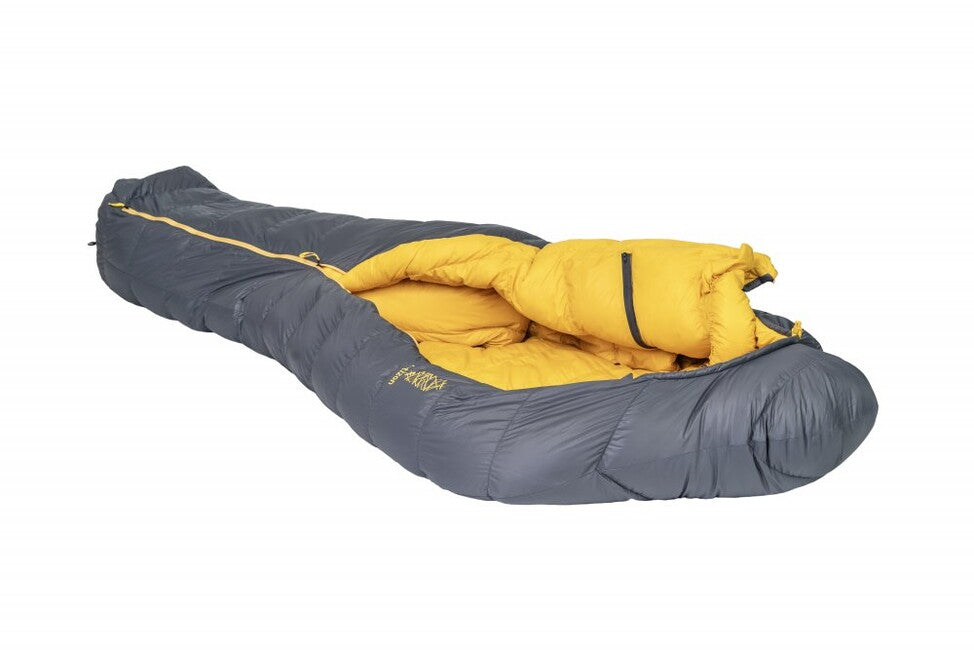 Patizon Dpro 590 Three-Season Sleeping Bag Left, Anthracite/Gold