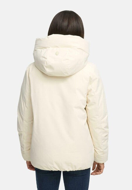Navahoo Blutenlicht 14 Women's Winter Jacket, Cream