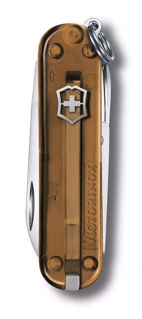 Victorinox Classic SD Μαχαίρι Τσέπης Transparent, καφέ