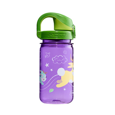 Nalgene Grip-n-Gulp Sustain Παιδική Φιάλη Νερού 0,35 L, purple jackalope