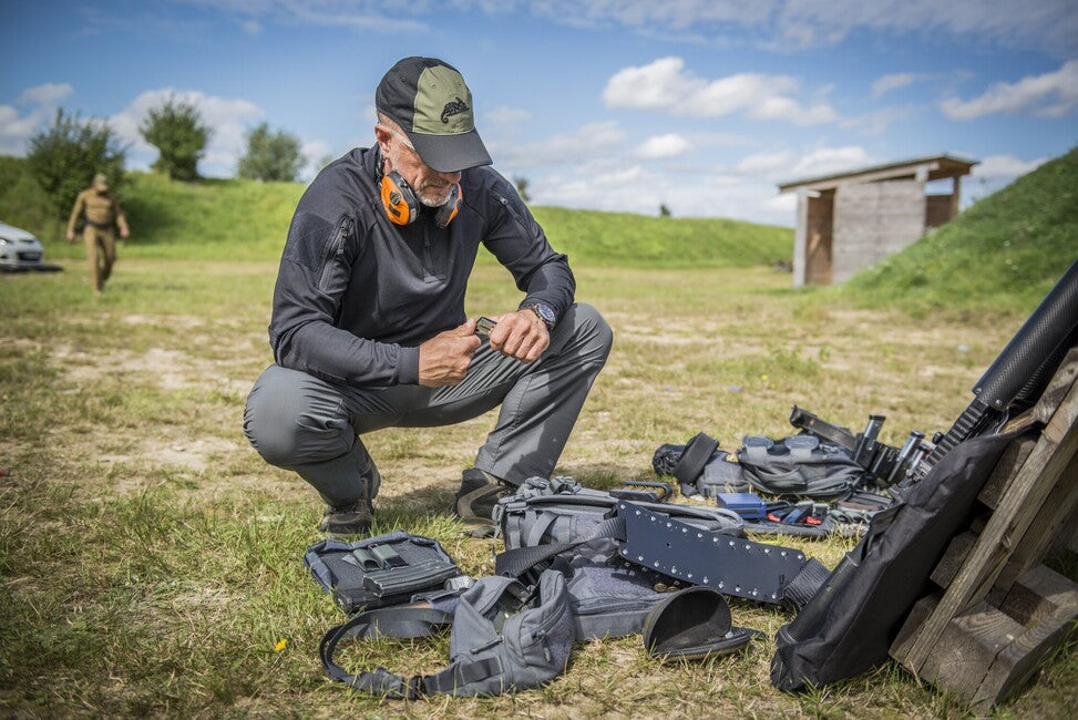 Helikon-Tex Καπέλο PolyCotton Ripstop με λογότυπο, Olive Green / Adaptive