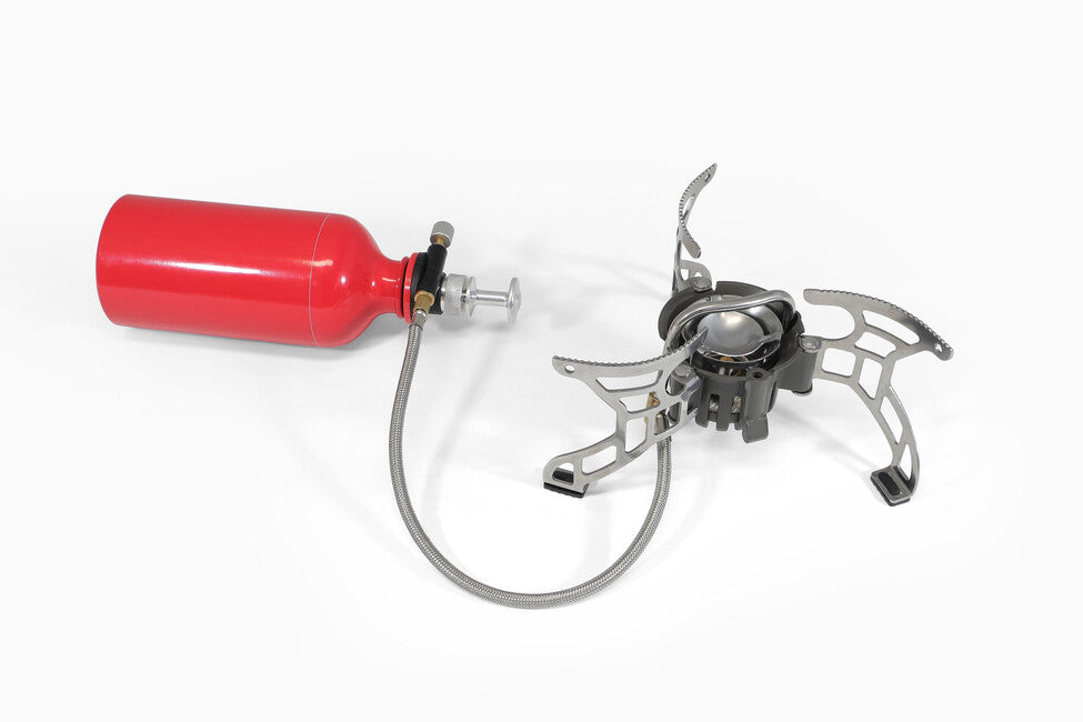 Origin Outdoors Rugged Multifuel Συμπαγές Πολυκαυσιμικό Γκαζάκι Camping με Μπουκάλι Καυσίμου και Σετ Εργαλείων