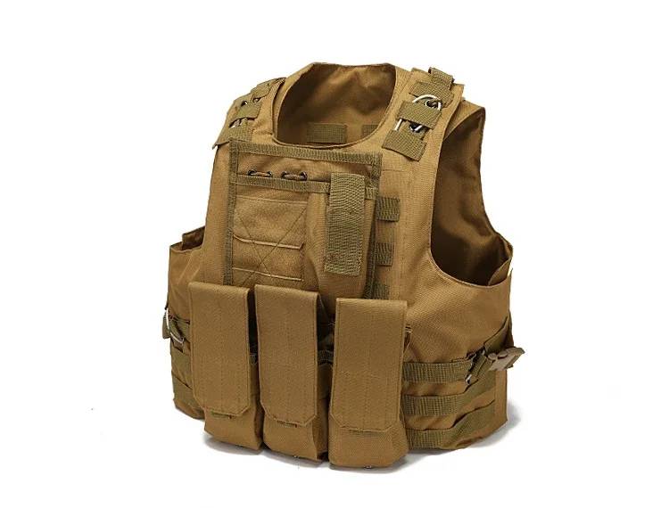DRAGOWA Heavy Duty Στρατιωτικό Γιλέκο, Coyote