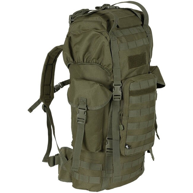 MFH MOLLE Σακίδιο Πλάτης 65L με Αλουμινένια Ράβδο, OD green