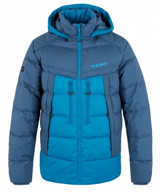 HUSKY Durra men's down jacket, blue