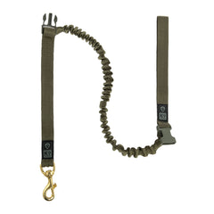 K9 Thorn lead with shock absorber, olive, 150 cm