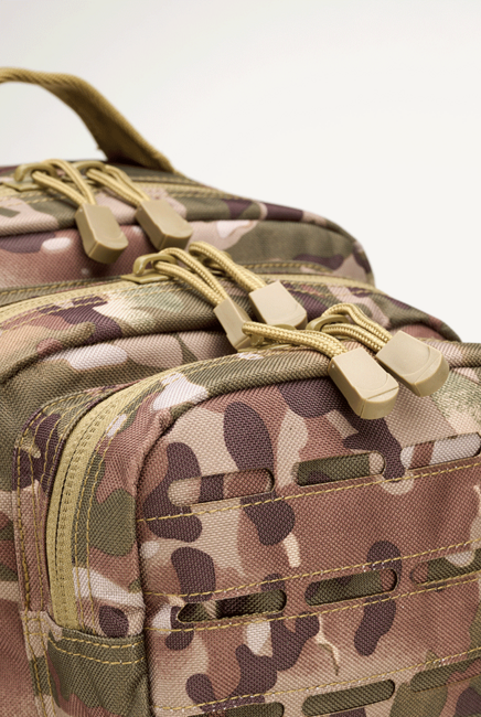 Brandit US Cooper Lasercut Σακίδιο Πλάτης Medium Tactical Camo 25L