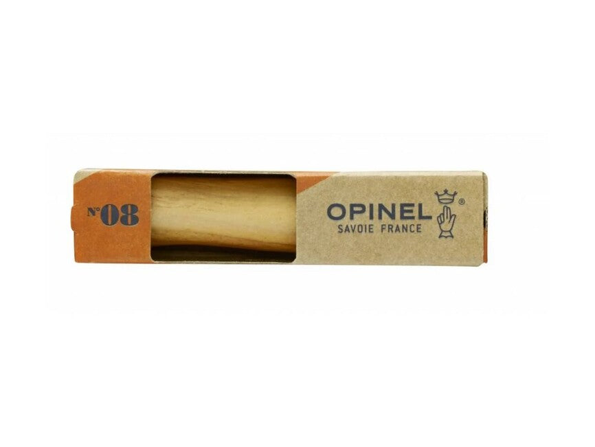 Opinel VRI N°08 Αναδιπλούμενο Μαχαίρι Inox, Καφέ