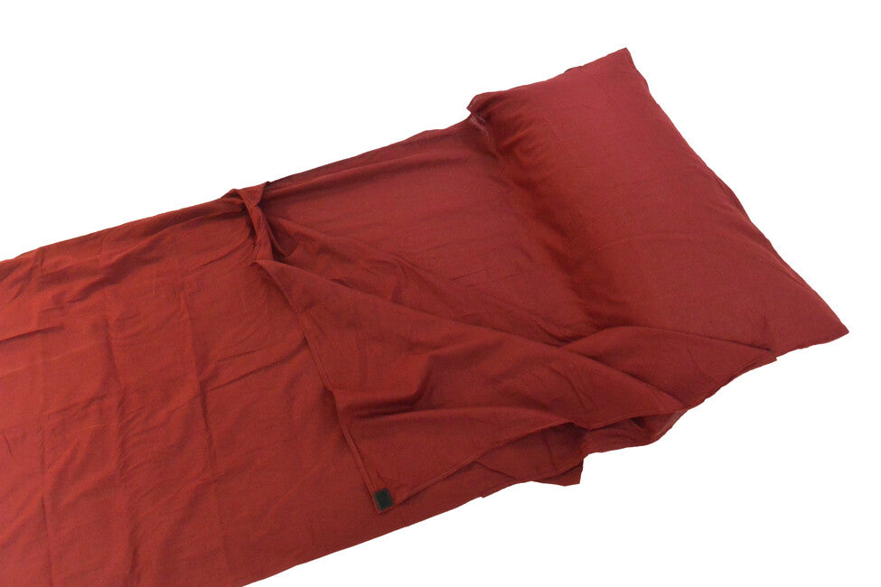 Origin Outdoors Ορθογώνιο Φύλλο Sleeping Bag Βαμβακερό, Bordeaux