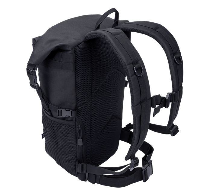 Brandit Cooper Rolltop σακίδιο πλάτης 20L, μαύρο