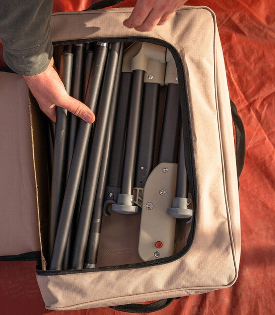 Klymit Mesa Cot XL κρεβάτι κατασκήνωσης, κόκκινο