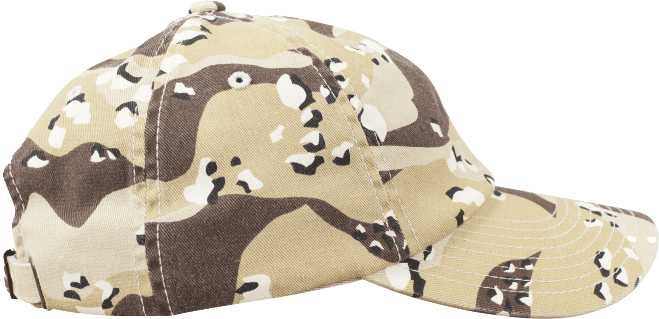 Brandit Low Profile Camo Καπέλο με Γείσο, Πλυμένο Εφέ, 6-Color Desert
