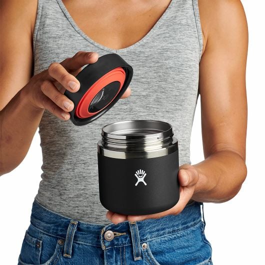 Hydro Flask Θερμική Δοχείο Φαγητού Insulated Food Jar 20 OZ 591 ml, μαύρο