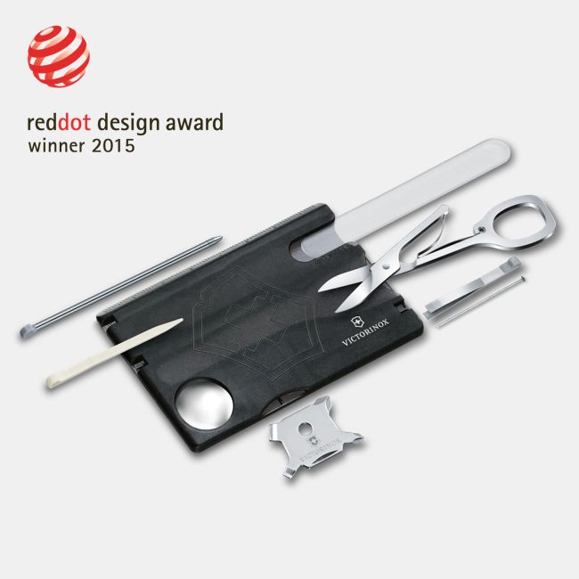 Victorinox Swiss Card Nailcare Μανικιούρ, Μαύρο