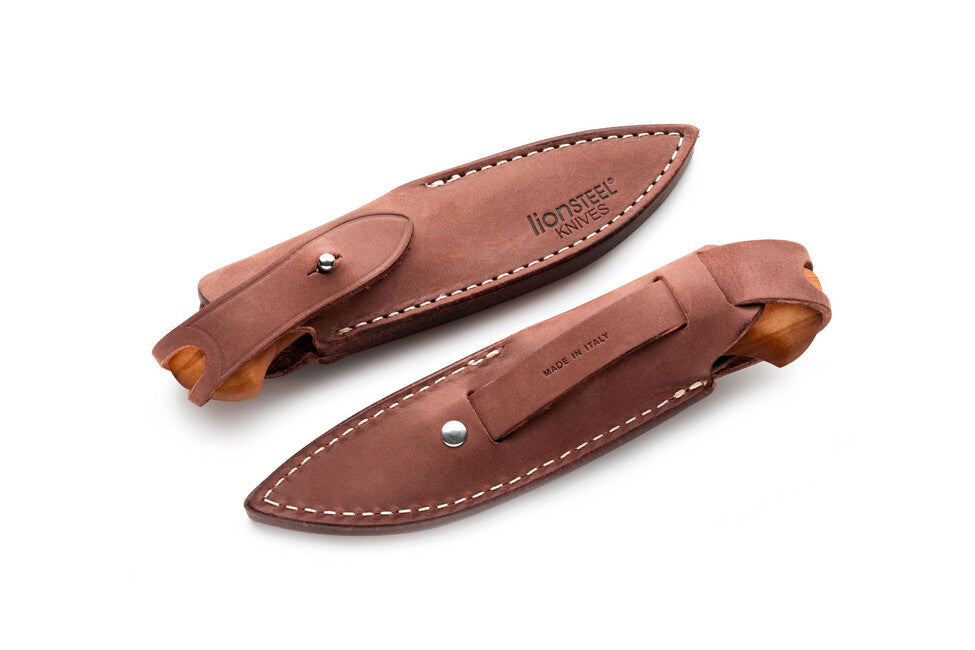 Lionsteel WILLY WL1 UL μαχαίρι σταθερής λάμας με χεράκι από ξύλο ελιάς