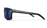 Wiley X Sierra Ηλιακά Γυαλιά Captivate Polarized Blue mirror, ματ μαύρο