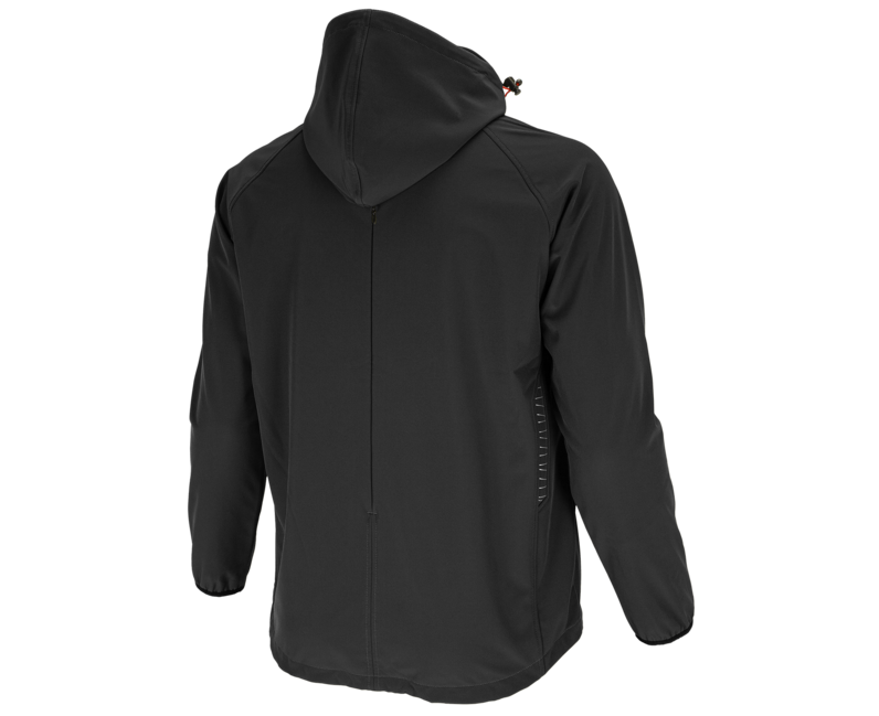 BENNON FORCE Μπουφάν Softshell, Μαύρο/Κόκκινο