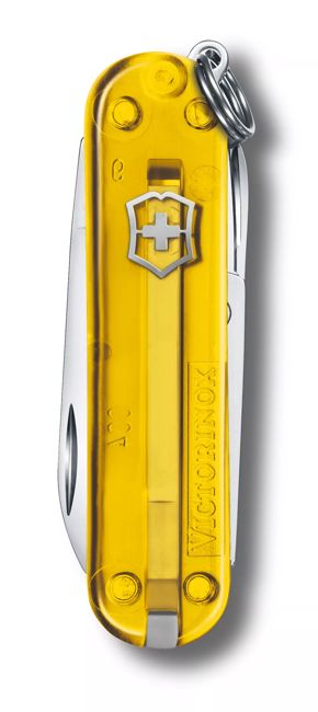 Victorinox Classic SD Μαχαίρι Τσέπης Διάφανο, Κίτρινο