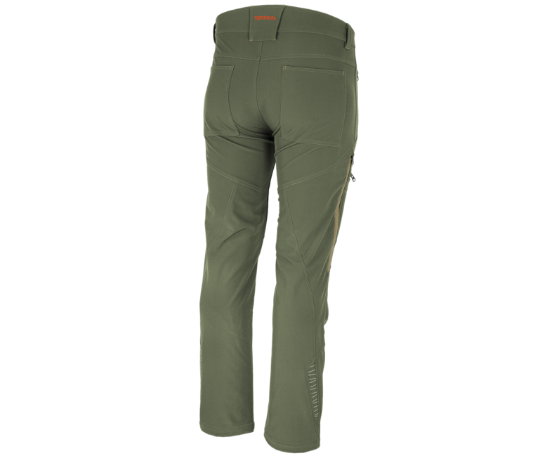 BENNON FORCE Παντελόνι Softshell, Πράσινο/Μπεζ