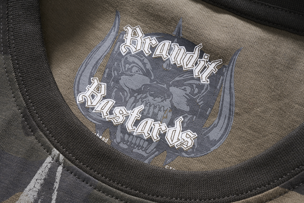 Brandit Motörhead Warpig Print μπλουζάκι, σκούρο camo