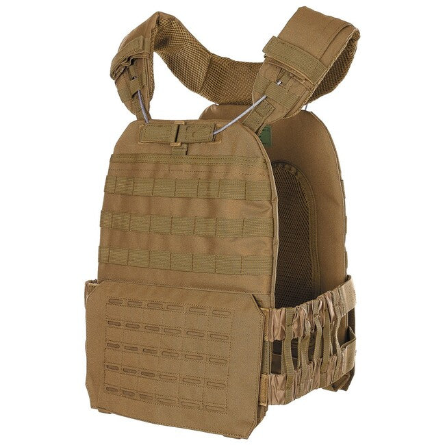 MFH Laser MOLLE αμάνικο γιλέκο τακτικής, coyote tan