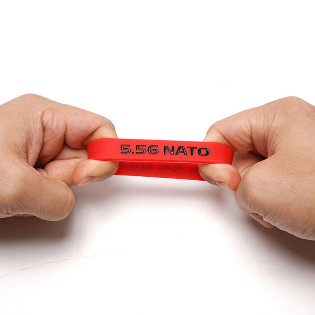 Leguon Volt Ελαστική Ταινία Σήμανσης Μαγαζίνου 5.56 mm, Κόκκινο-Μαύρο