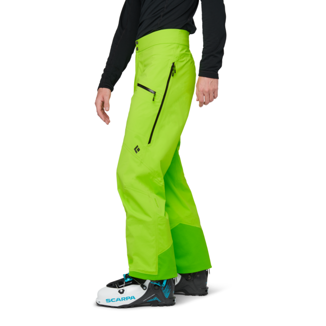 Black Diamond Recon Lt Stretch παντελόνι ανδρικό, κίτρινο-πράσινο