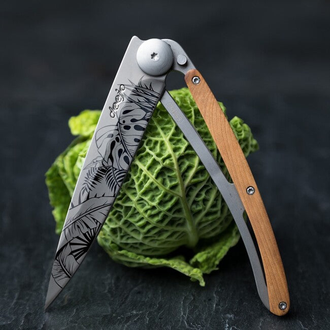 Deejo Tattoo Μαχαίρι Πτυσσόμενο Wood Jungle
